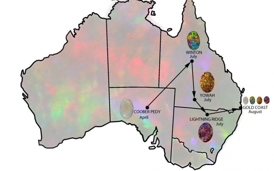 Top des 5 mines d&rsquo;opales en Australie