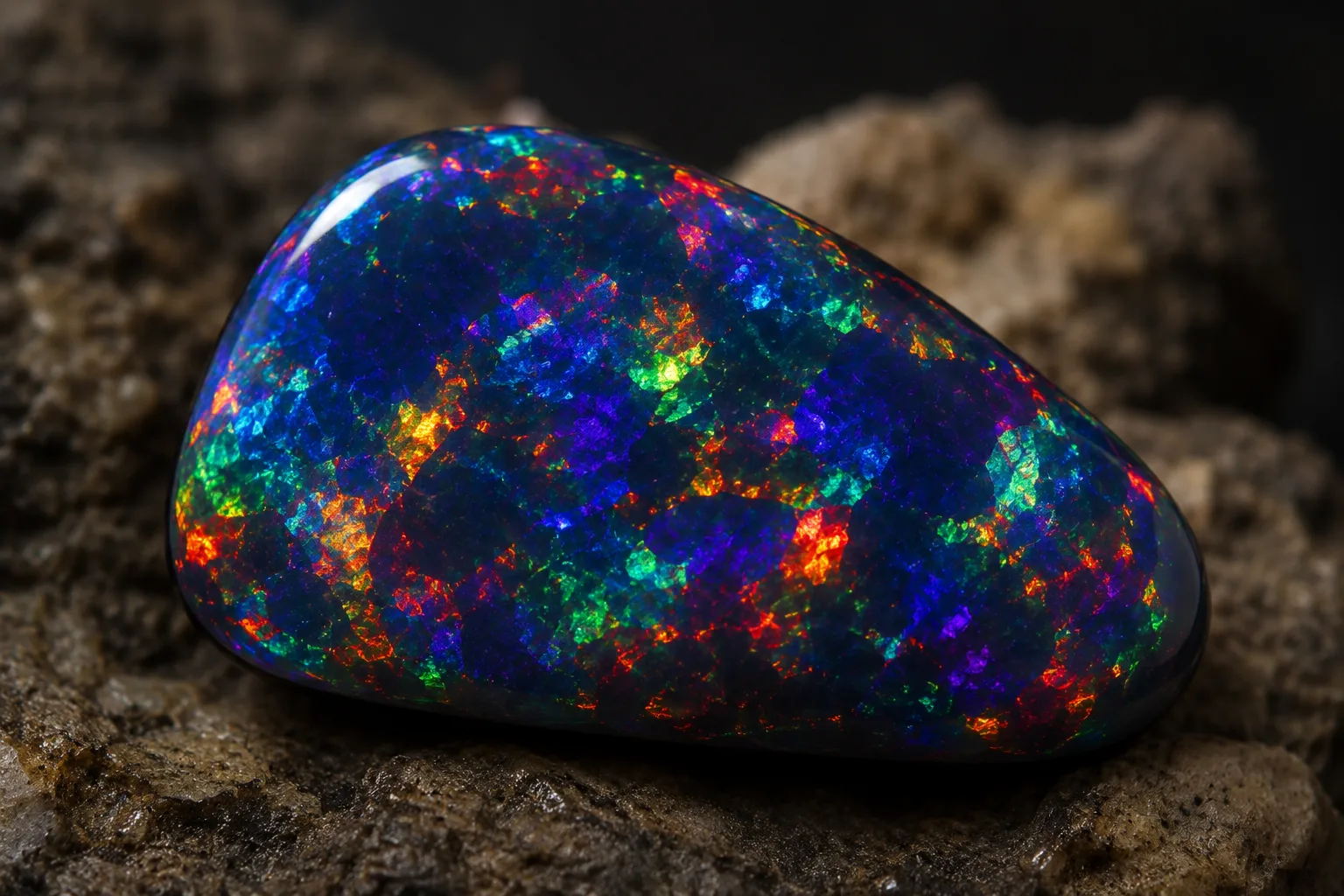 Opale noire australienne opales plus cher que les diamants